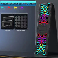 Vayb Foldable Push-Up Board for Chest, Arms, Back & Core Training