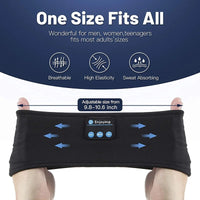 Vayb Wireless Bluetooth Headband for Sleep, Sports, and Travel