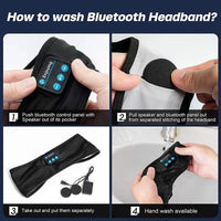 Vayb Wireless Bluetooth Headband for Sleep, Sports, and Travel