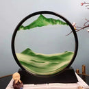 Vayb Quicksand Table Lamp 3D Sand Art Hourglass Light