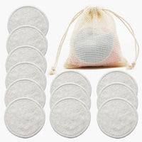 Vayb Reusable Bamboo Makeup Remover Pads for Skin Care