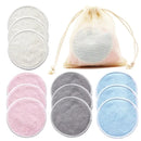 Vayb Reusable Bamboo Makeup Remover Pads for Skin Care