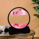 Vayb Quicksand Table Lamp 3D Sand Art Hourglass Light