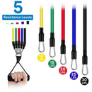 Vayb Resistance Bands Set with Pull Rope, Ankle Strap and Door Anchor Accessories