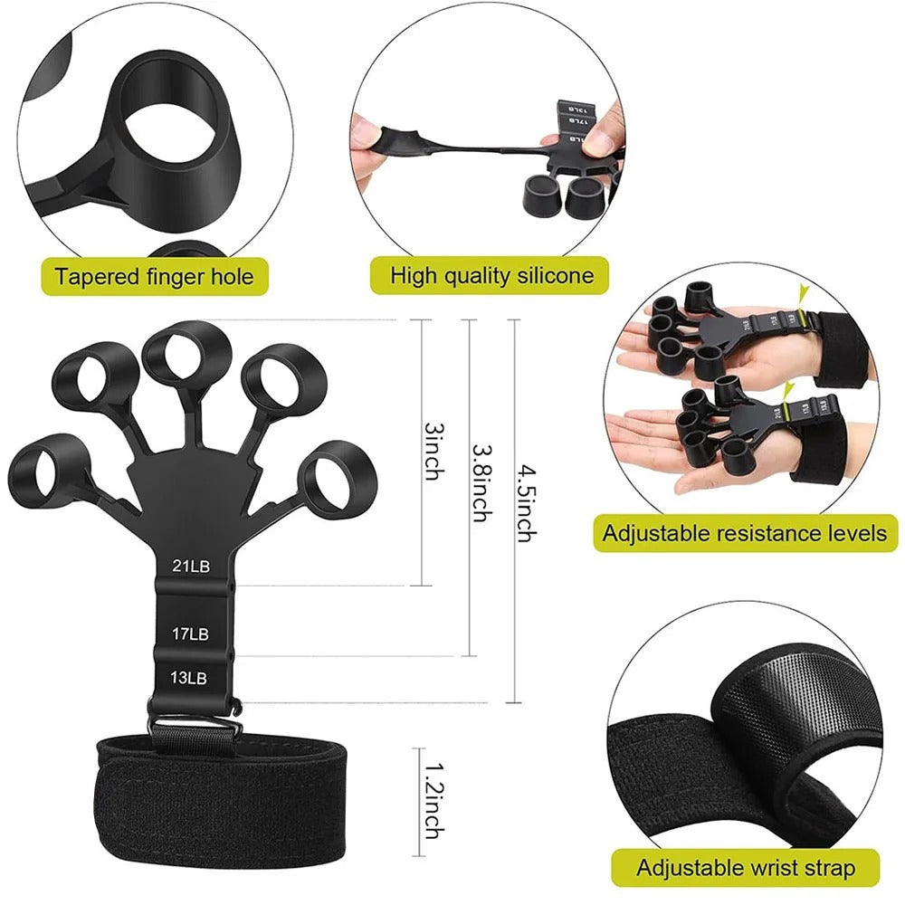 Vayb Grip Strength Trainer for Fingers, Wrists and Hand Power
