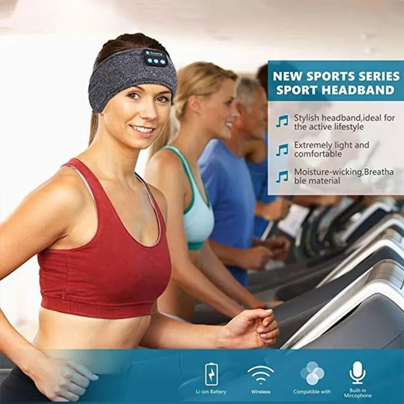 Vayb Wireless Bluetooth Headband for Sleep, Sports, and Travel