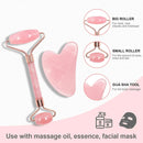 Vayb Gua Sha Facial Massager for Skin Detox and Eye Care