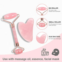 Vayb Gua Sha Facial Massager for Skin Detox and Eye Care