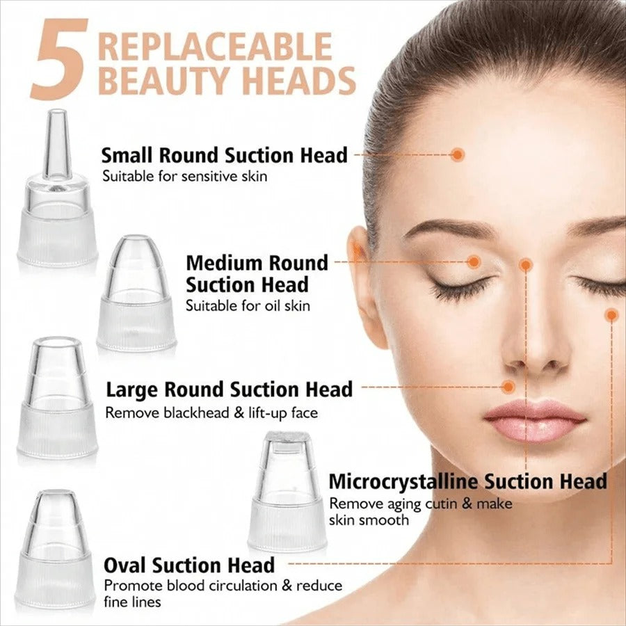 Vayb Electric Pore Cleanser Vacuum for Deep Facial Care