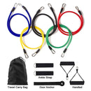 Vayb Resistance Bands Set with Pull Rope, Ankle Strap and Door Anchor Accessories