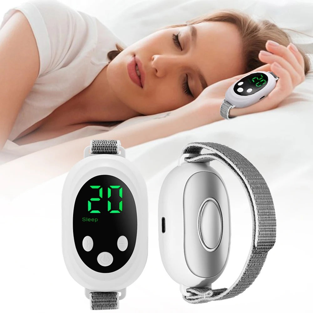 Vayb Microcurrent Sleep Aid Palm Massager for Insomnia Stress Anxiety Relief