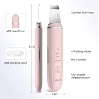 Vayb Anlan Ultrasonic Skin Scrubber for Deep Facial Cleaning