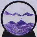 Vayb Quicksand Table Lamp 3D Sand Art Hourglass Light
