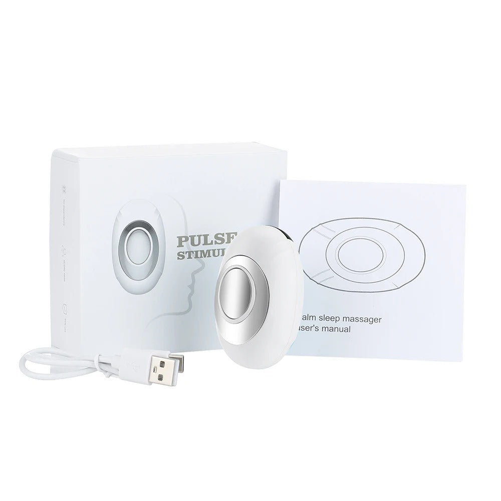 Vayb Microcurrent Sleep Aid Palm Massager for Insomnia Stress Anxiety Relief