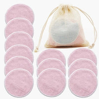 Vayb Reusable Bamboo Makeup Remover Pads for Skin Care