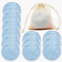 Vayb Reusable Bamboo Makeup Remover Pads for Skin Care